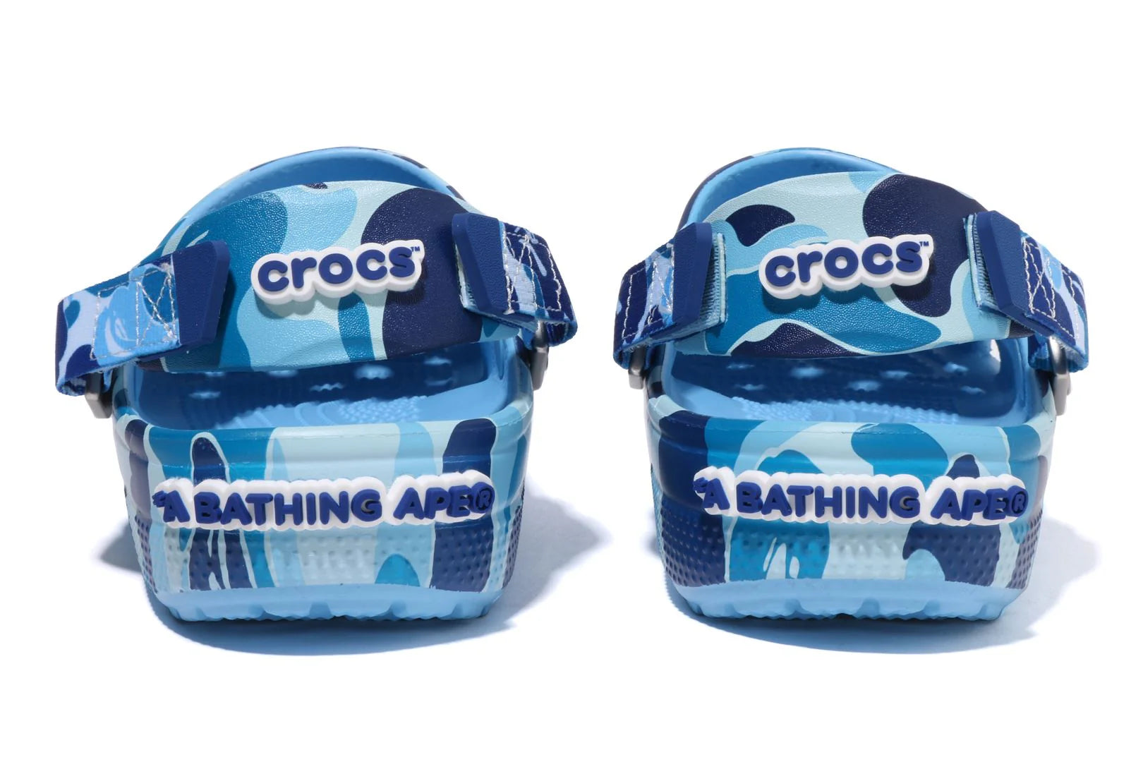 A BATHING APE x Crocs Classic Clog - Blue