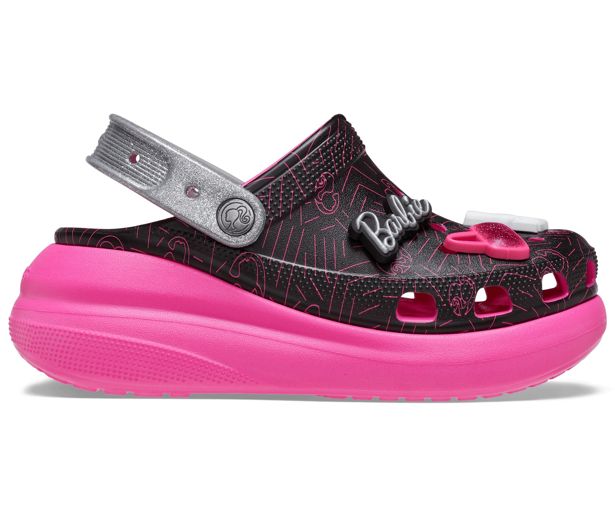 Limited Edition Crocs Barbie Crush Clog/ Black for Women