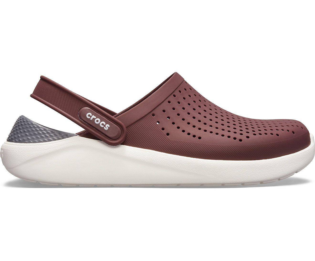 Crocs LiteRide Clog - Burgundy/ White - mStore.Kh | mTravel Store