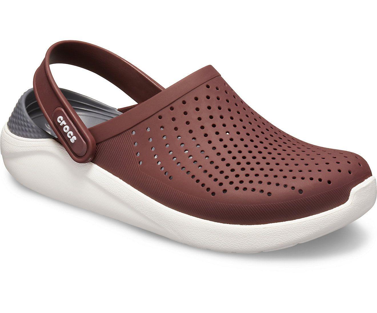 Crocs LiteRide Clog - Burgundy/ White - mStore.Kh | mTravel Store