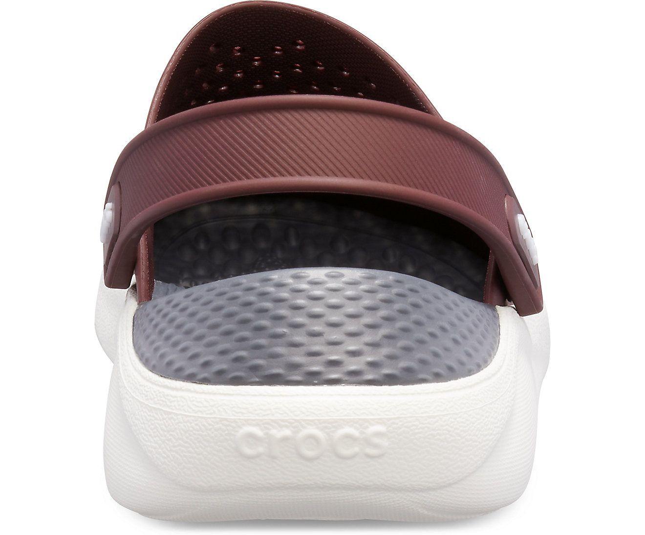 Crocs LiteRide Clog - Burgundy/ White - mStore.Kh | mTravel Store