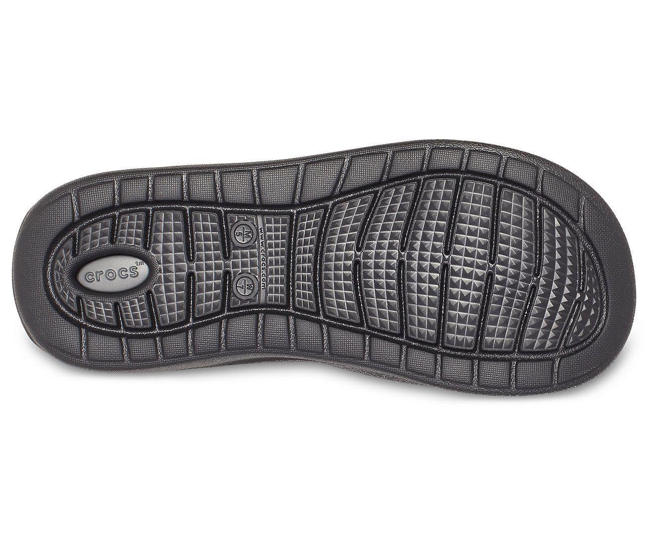 Crocs LiteRide Flip Black/ Slate Grey - mTravel Store