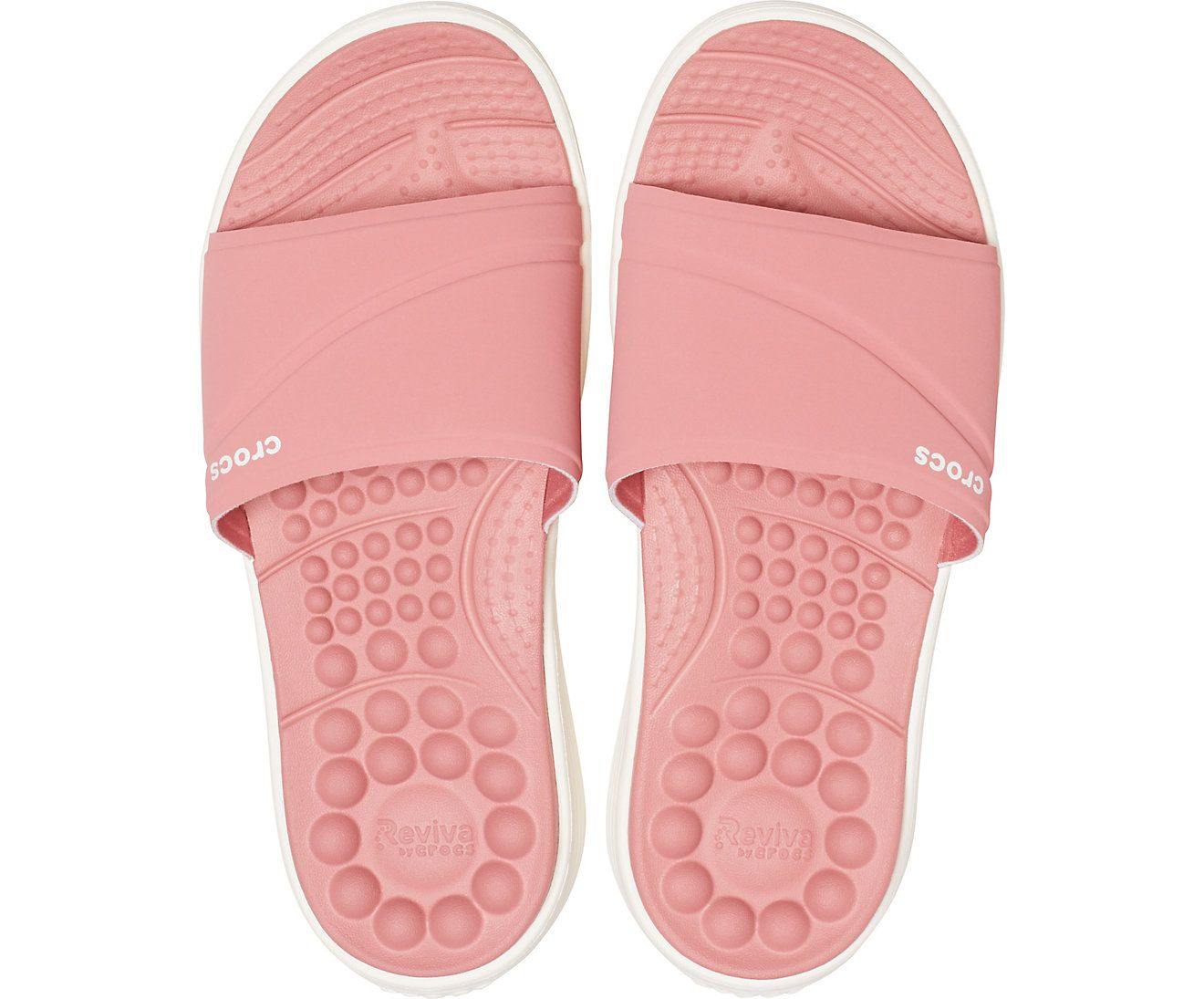 Crocs Reviva Blossom/White Women Slide - mTravel Store