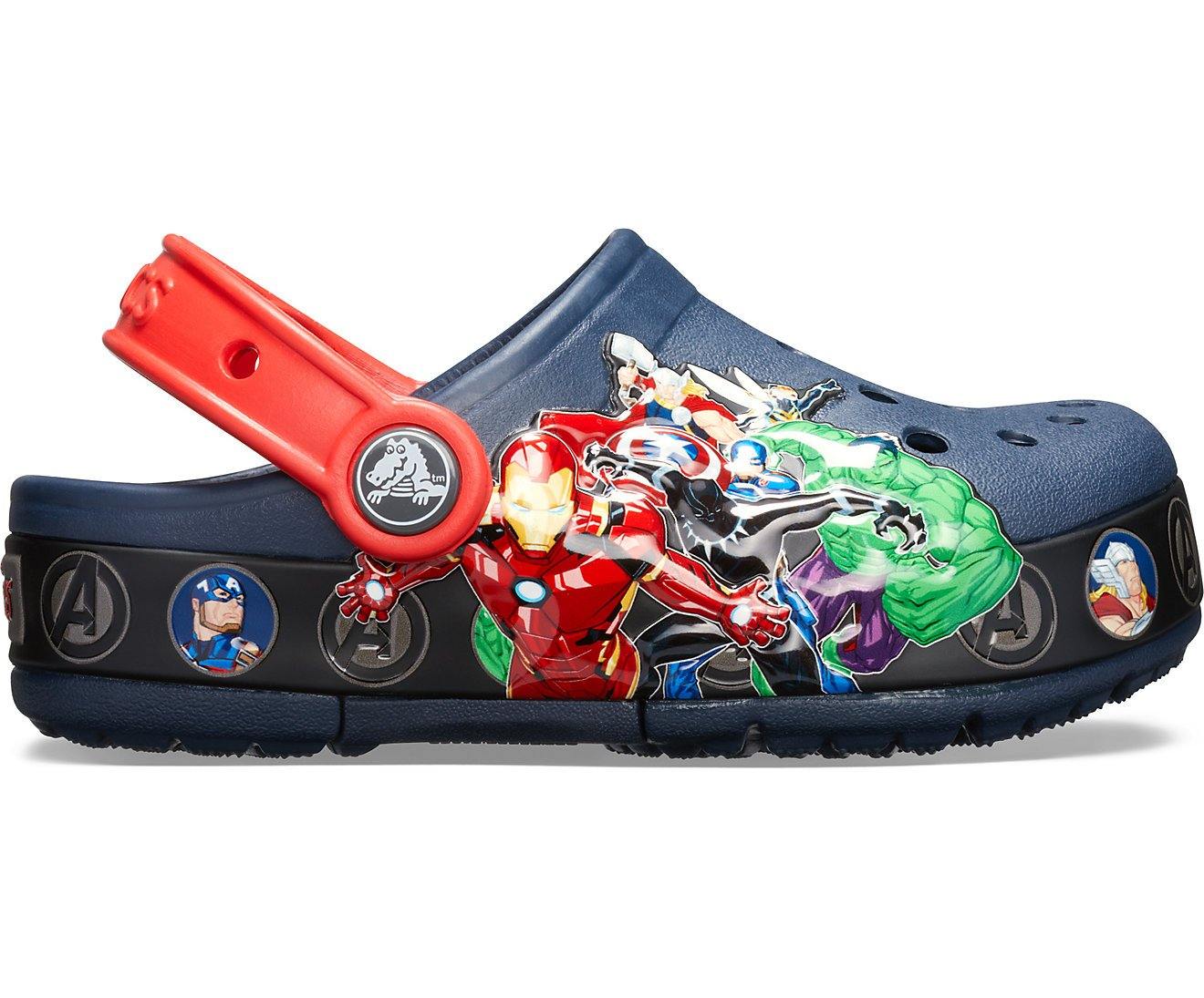 Kids’ Crocs Fun Lab Marvel Band Lights Clog - mTravel Store