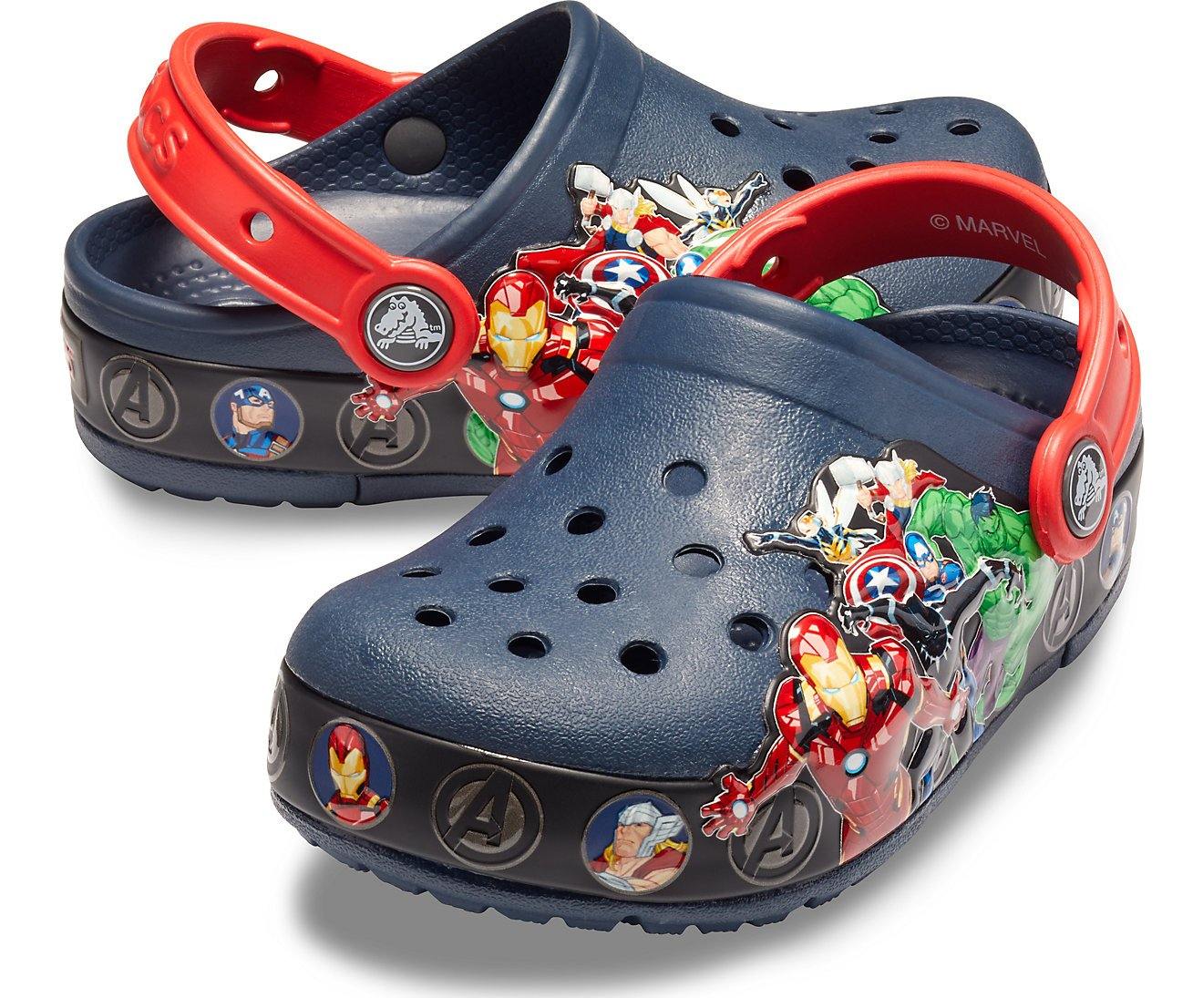 Kids’ Crocs Fun Lab Marvel Band Lights Clog - mTravel Store