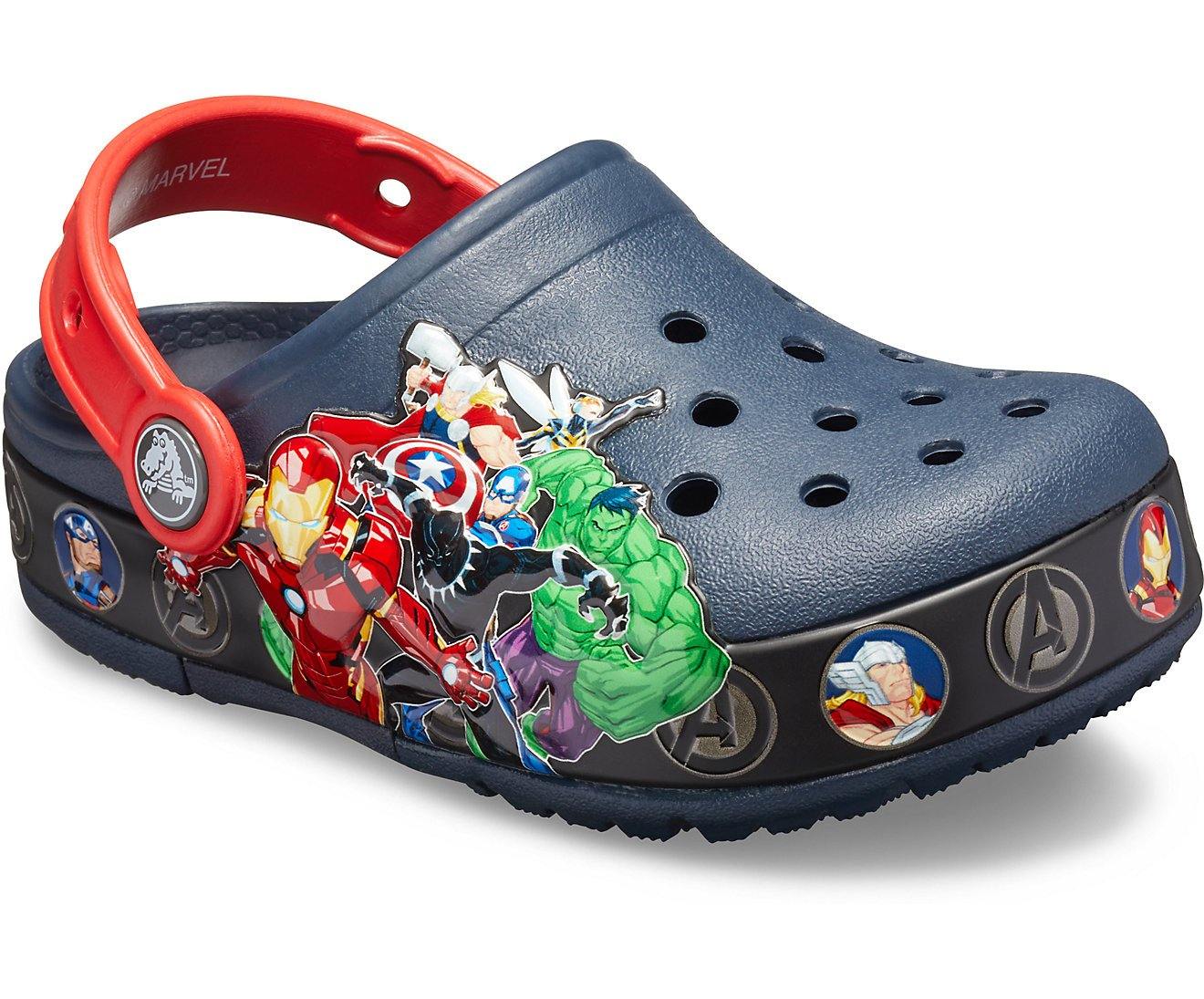 Kids’ Crocs Fun Lab Marvel Band Lights Clog - mTravel Store