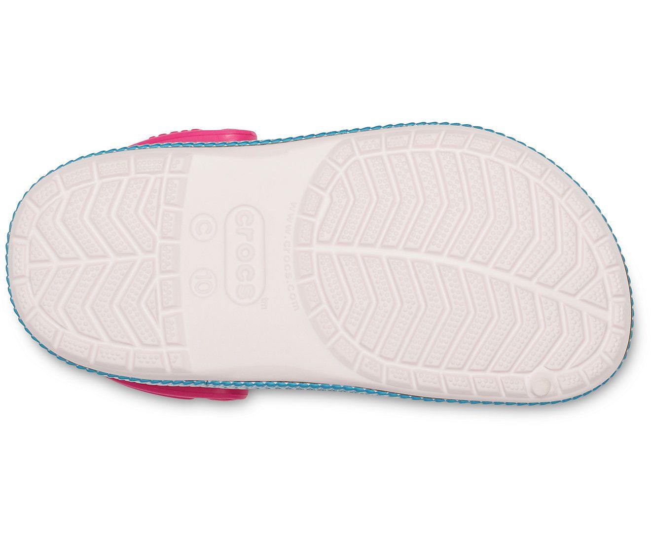 Authentic Crocs Crocband Sequin Band Clog - Barely Pink - mTravel Store