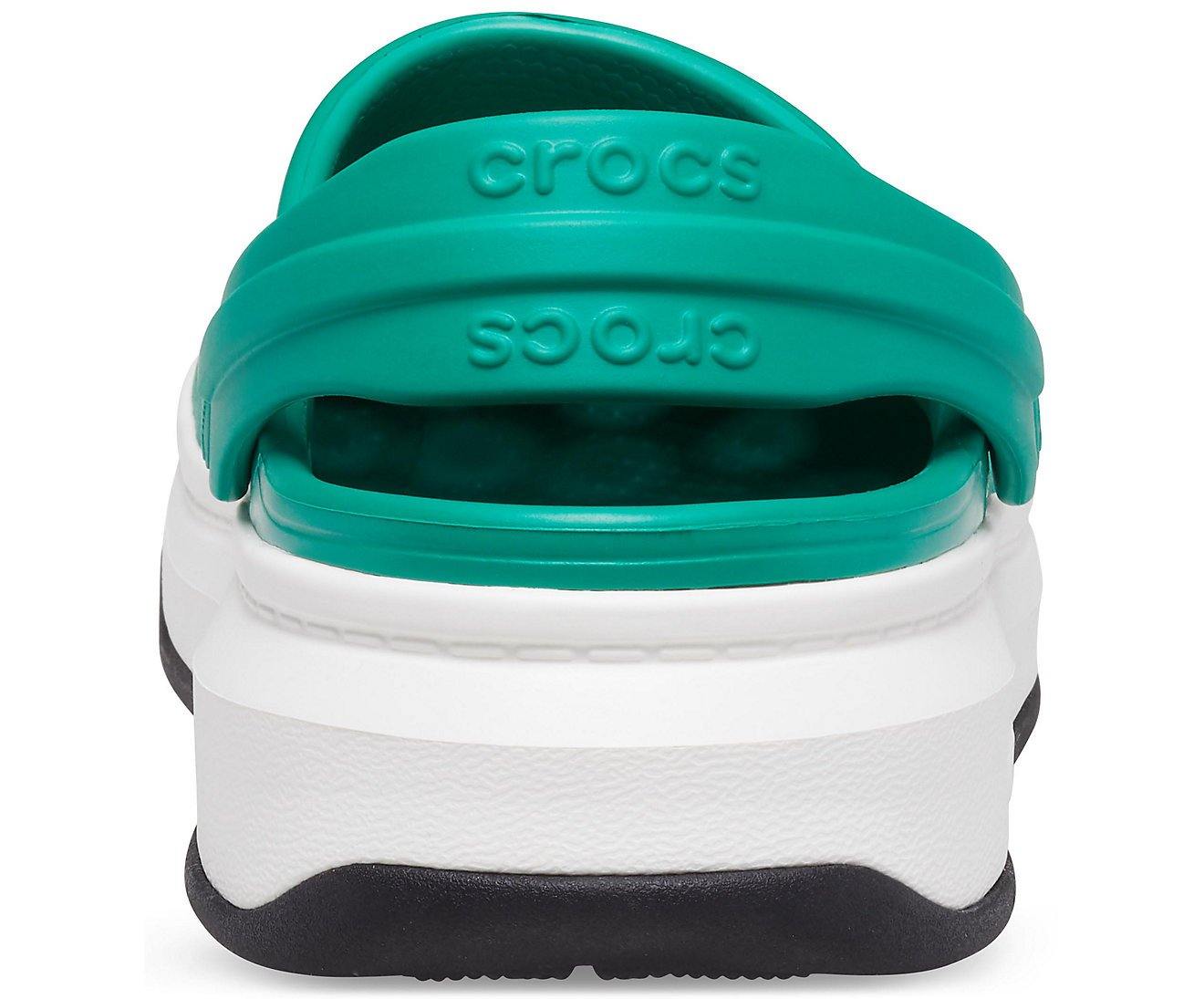 Authentic Crocband Full Force Clog - Deep Green/ White - mTravel Store