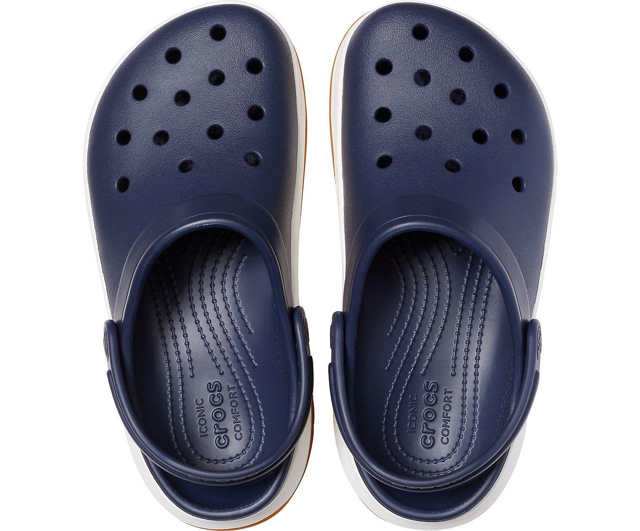 Authentic Crocband Full Force Clog - Navy/ White - mTravel Store