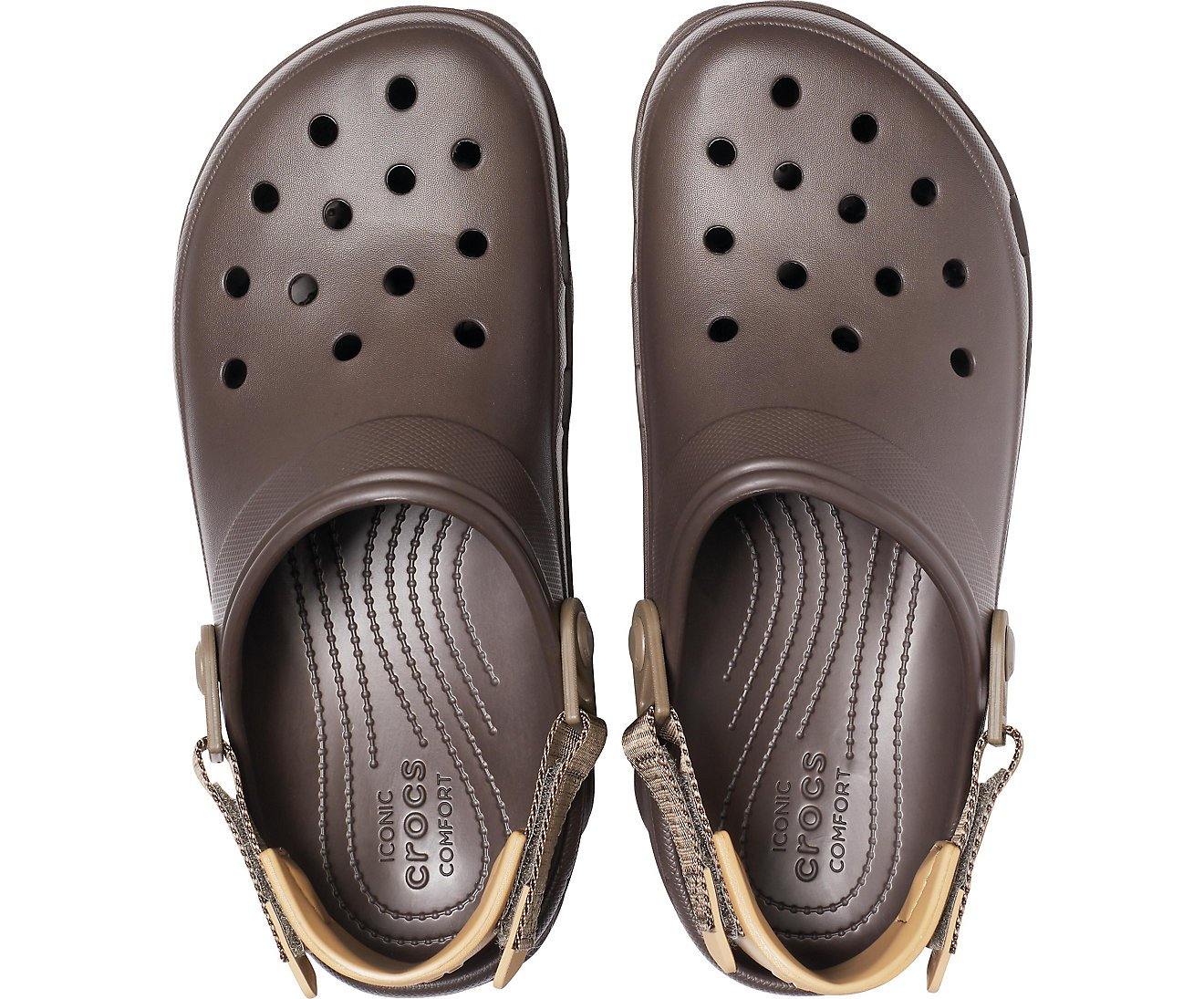 Authentic Crocs Classic All-Terrain Clog - Espresso - mTravel Store