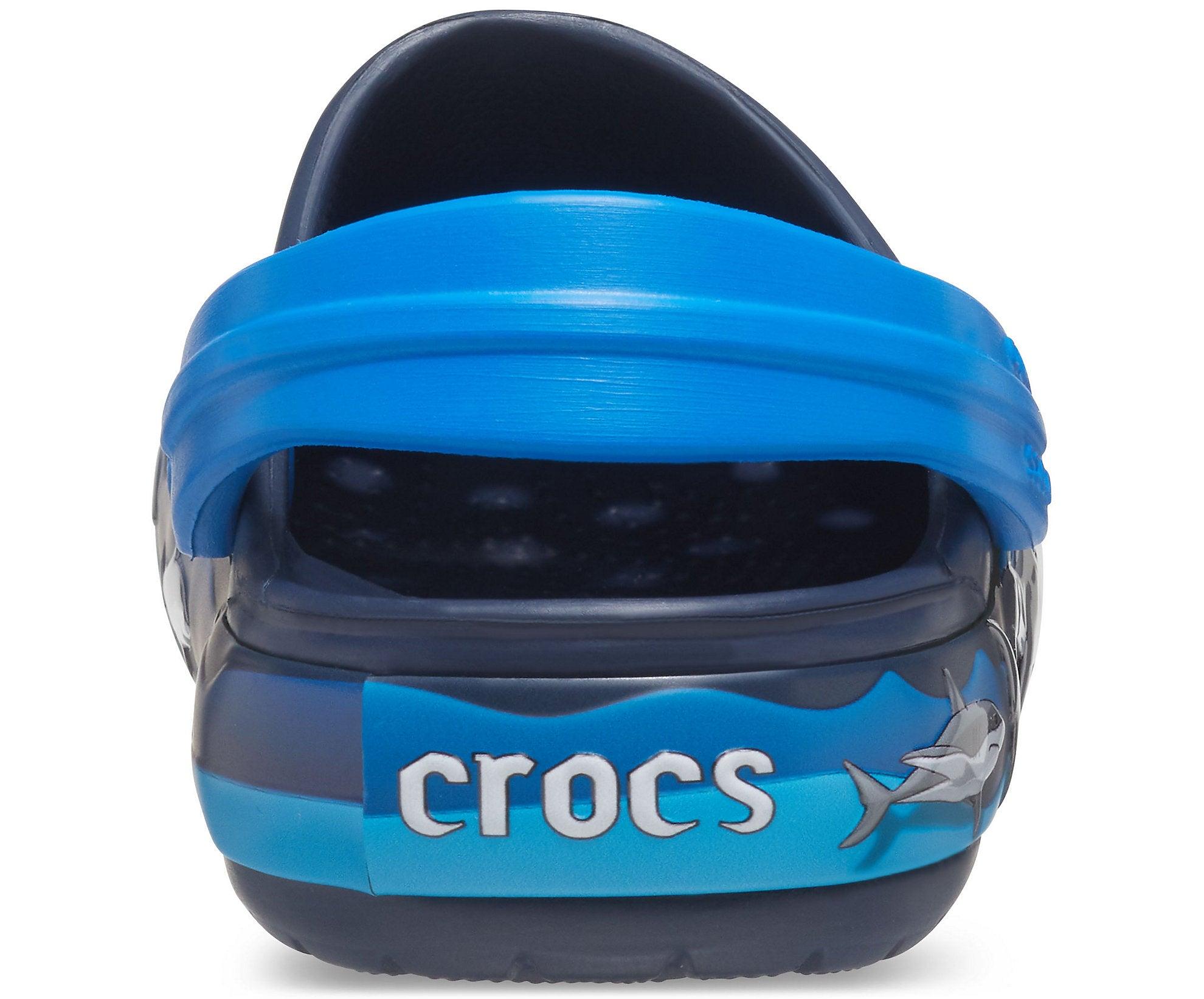 Kids Crocs Fun Lab Shark Clog - Navy - mStore.Kh | mTravel Store