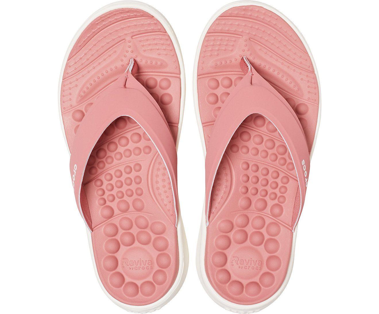 Crocs Reviva Flip - Blossom/ White - mStore.Kh | mTravel Store