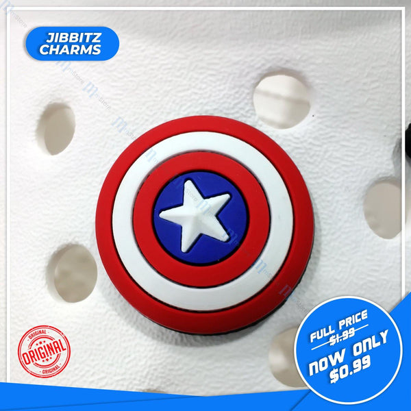 Captain america jibbitz sale