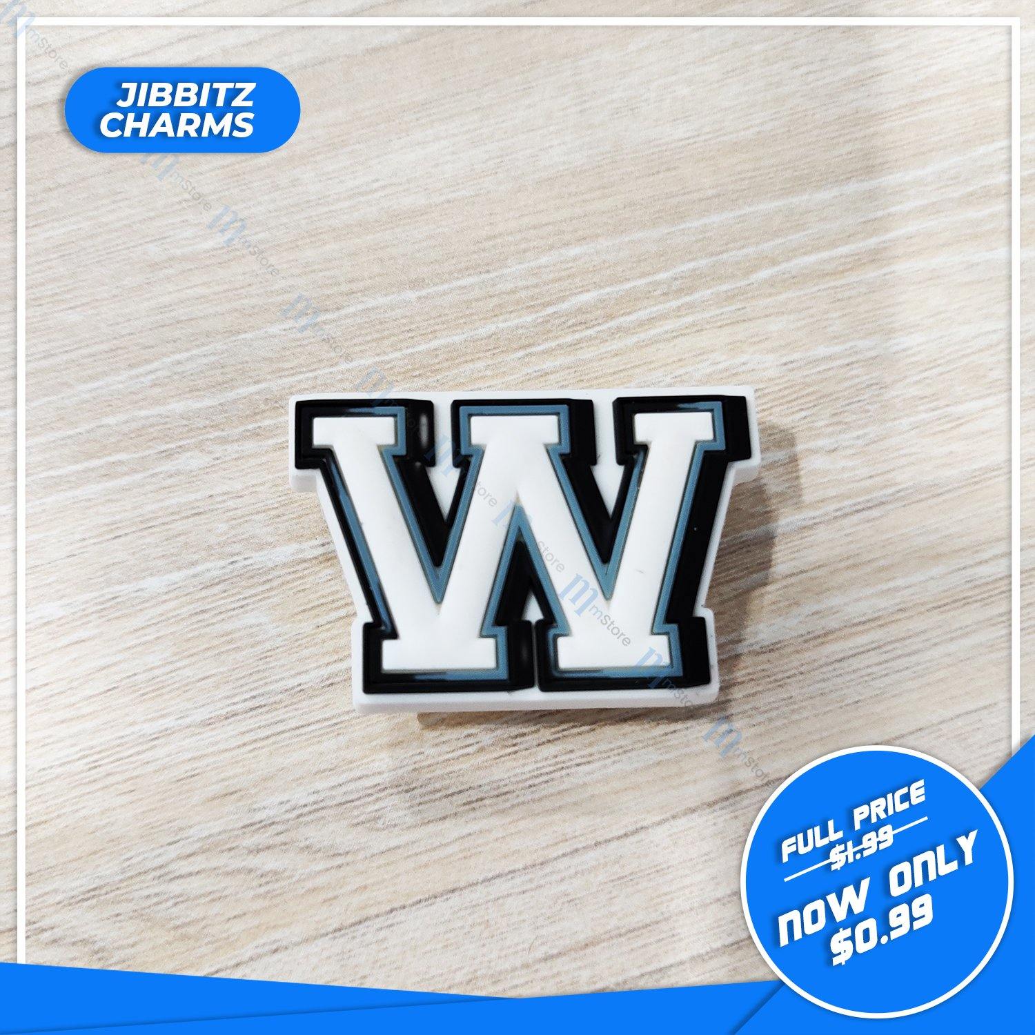 Jibbitz - Letter - W - mTravel Store