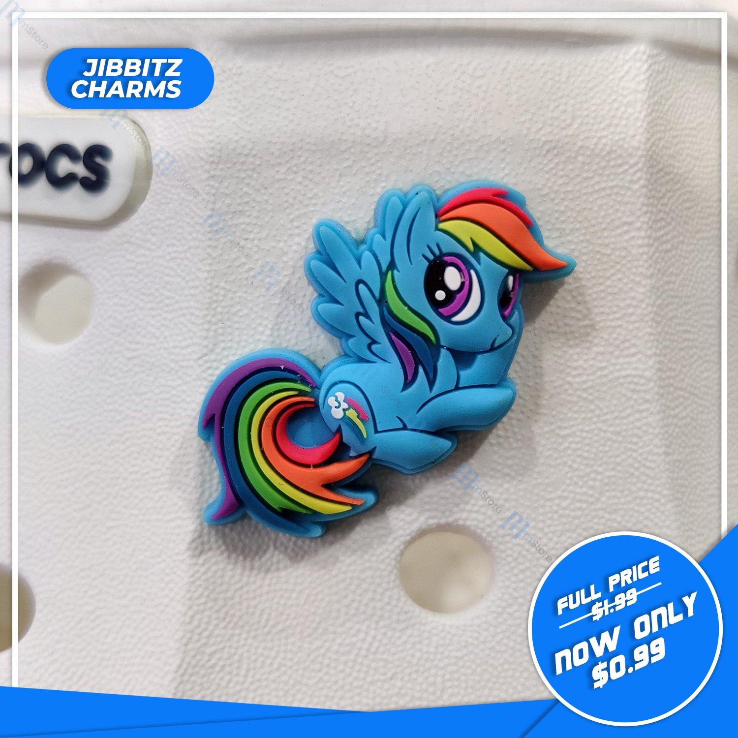 Jibbitz - My Little Pony - Rainbow Dash - mTravel Store