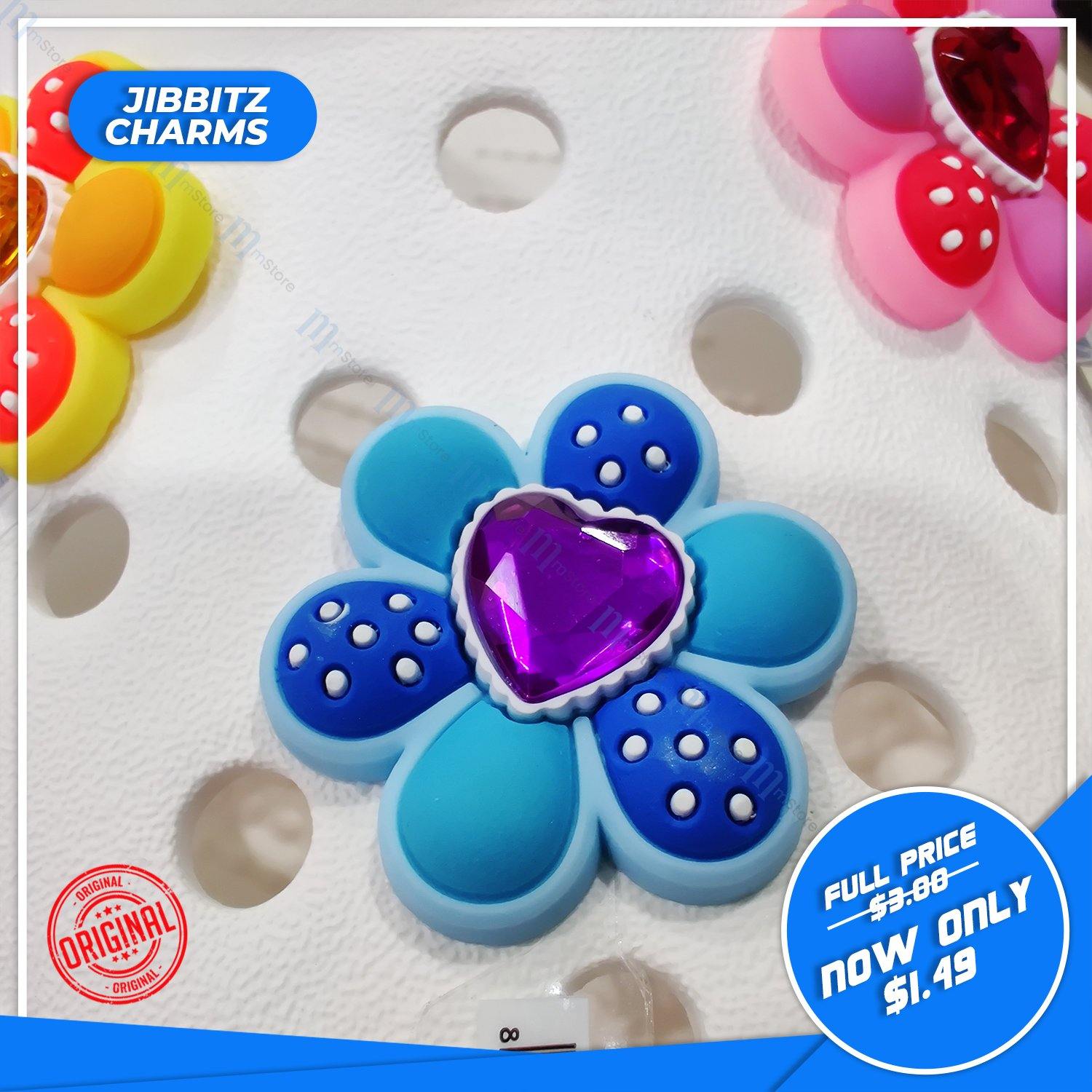 Jibbitz - Rhinestone - Flower 10 - mTravel Store