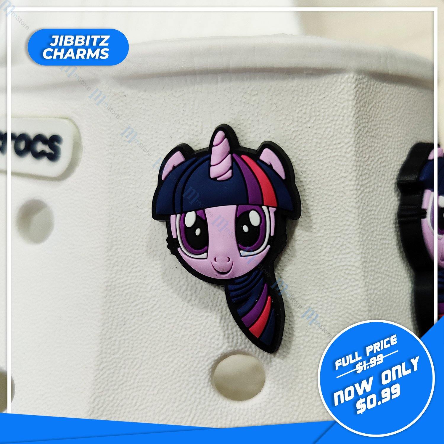 Jibbitz - My Little Pony - Twilight Sparkle -Head - mTravel Store