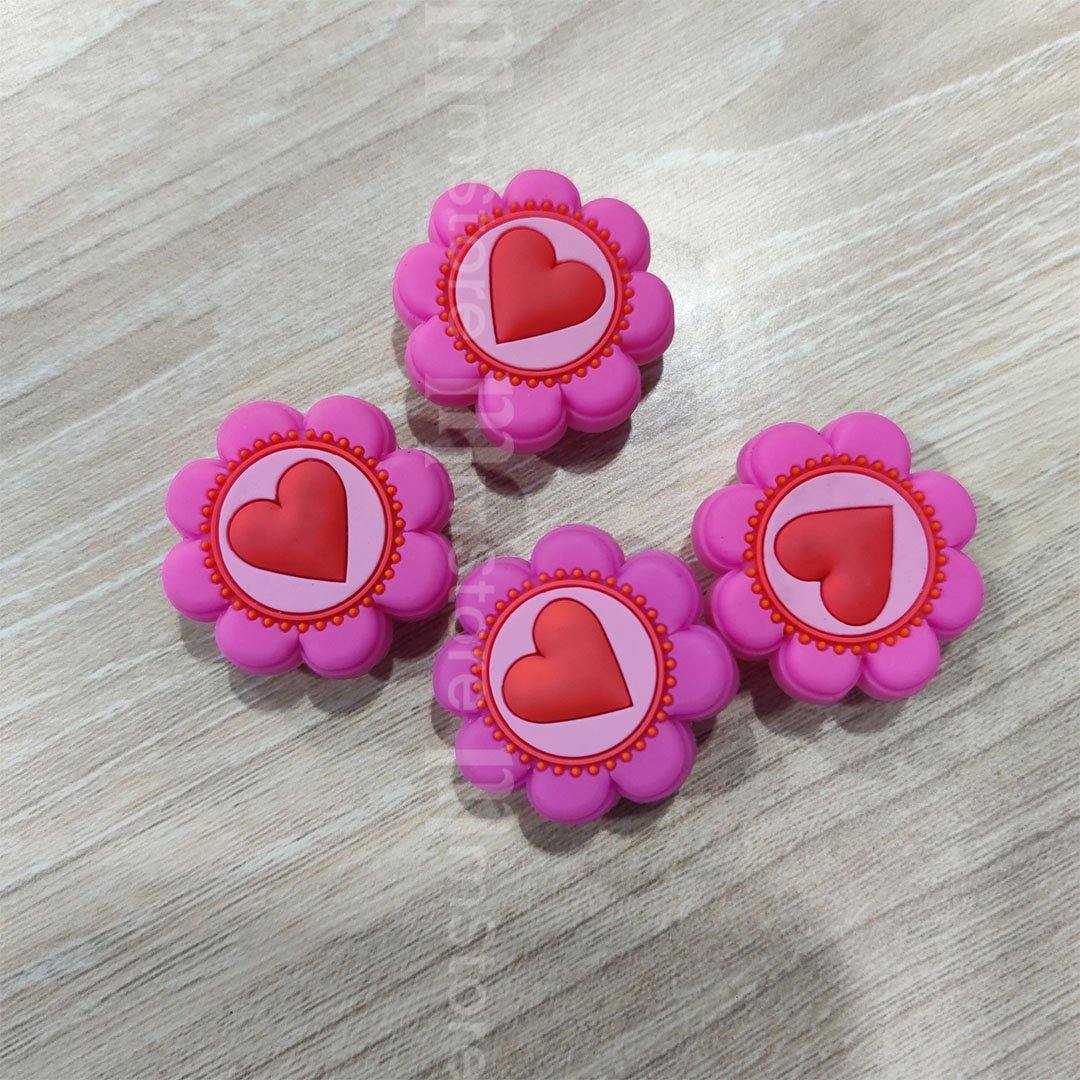 Jibbitz - Flower With Heart - mTravel Store