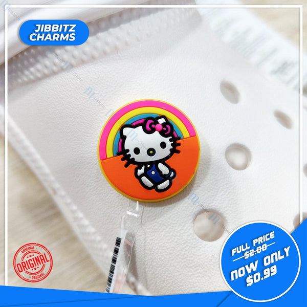 Jibbitz Hello Kitty Round Orange mStore.Kh mTravel Store