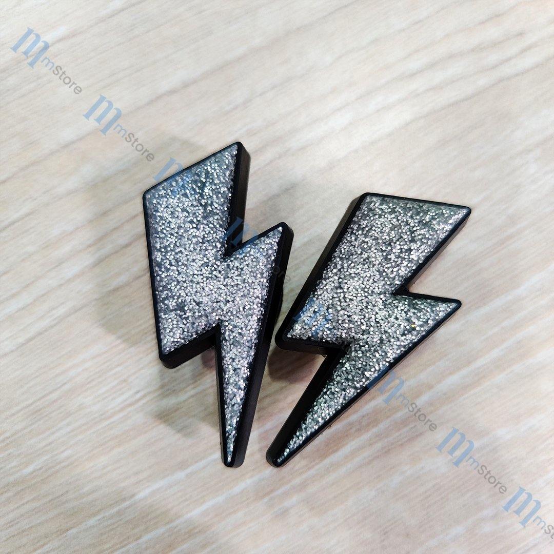 Jibbitz - Silver Lightning Bolt - mTravel Store