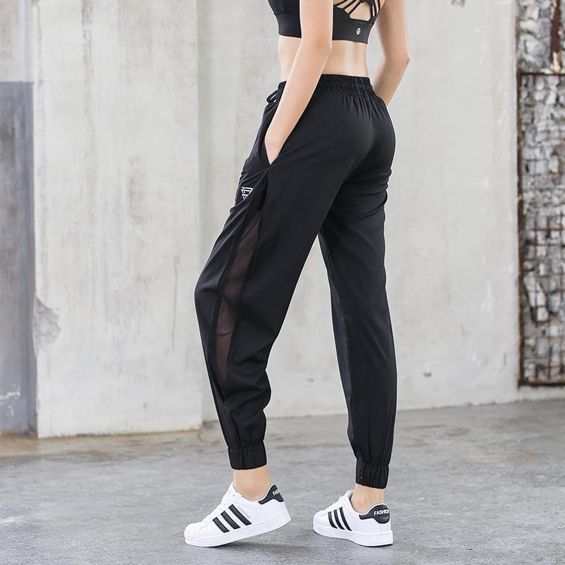Women Sweatpants, Ultralight, Elastic, Waterproof - Mesh on Side - mTravel Store