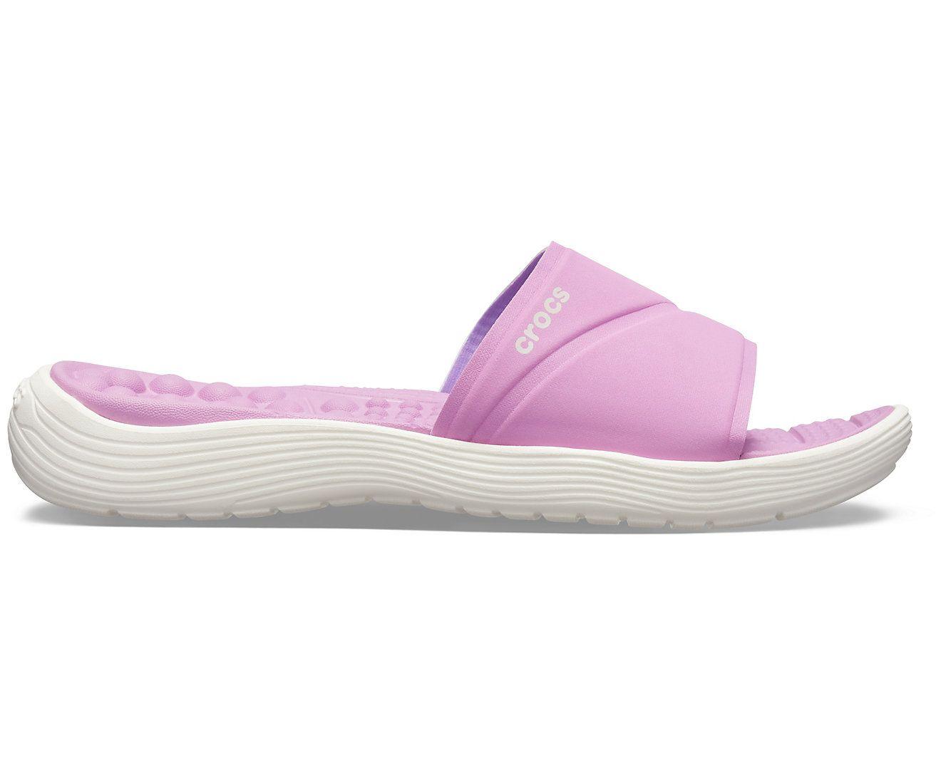 Crocs Reviva Slide - Violet/ White - mStore.Kh | mTravel Store