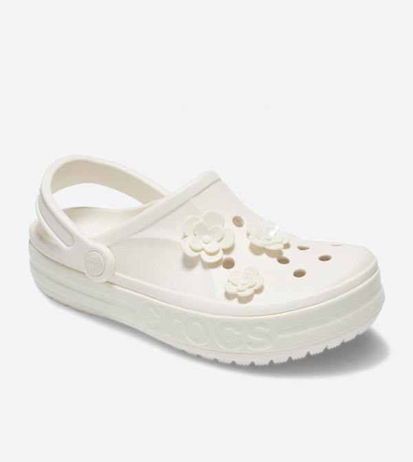 Crocs Bayaband Vivid Blooms Clog - White - mTravel Store