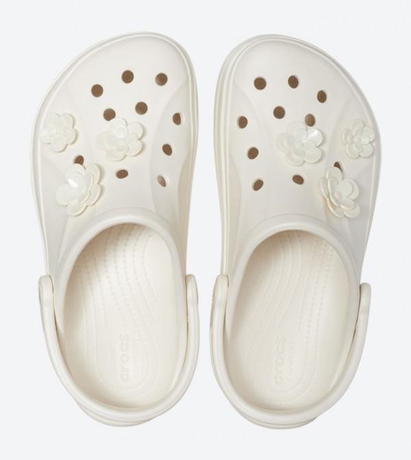 Crocs Bayaband Vivid Blooms Clog - White - mTravel Store