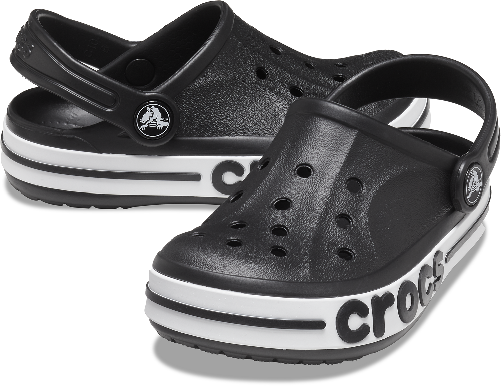 Authentic Crocs Bayaband Clog for Kids - Black