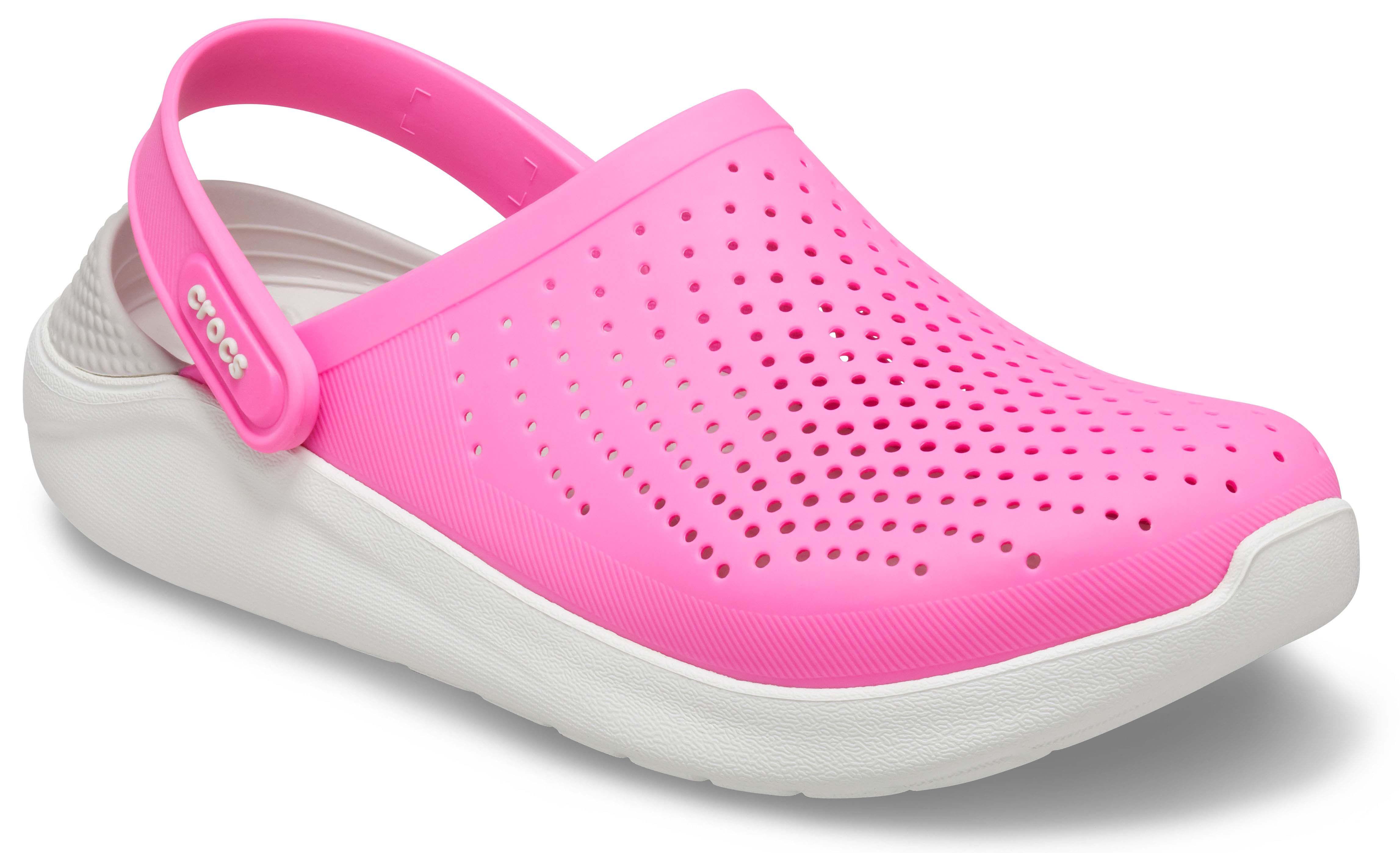 Crocs LiteRide Clog Electric Pink/ White - mTravel Store