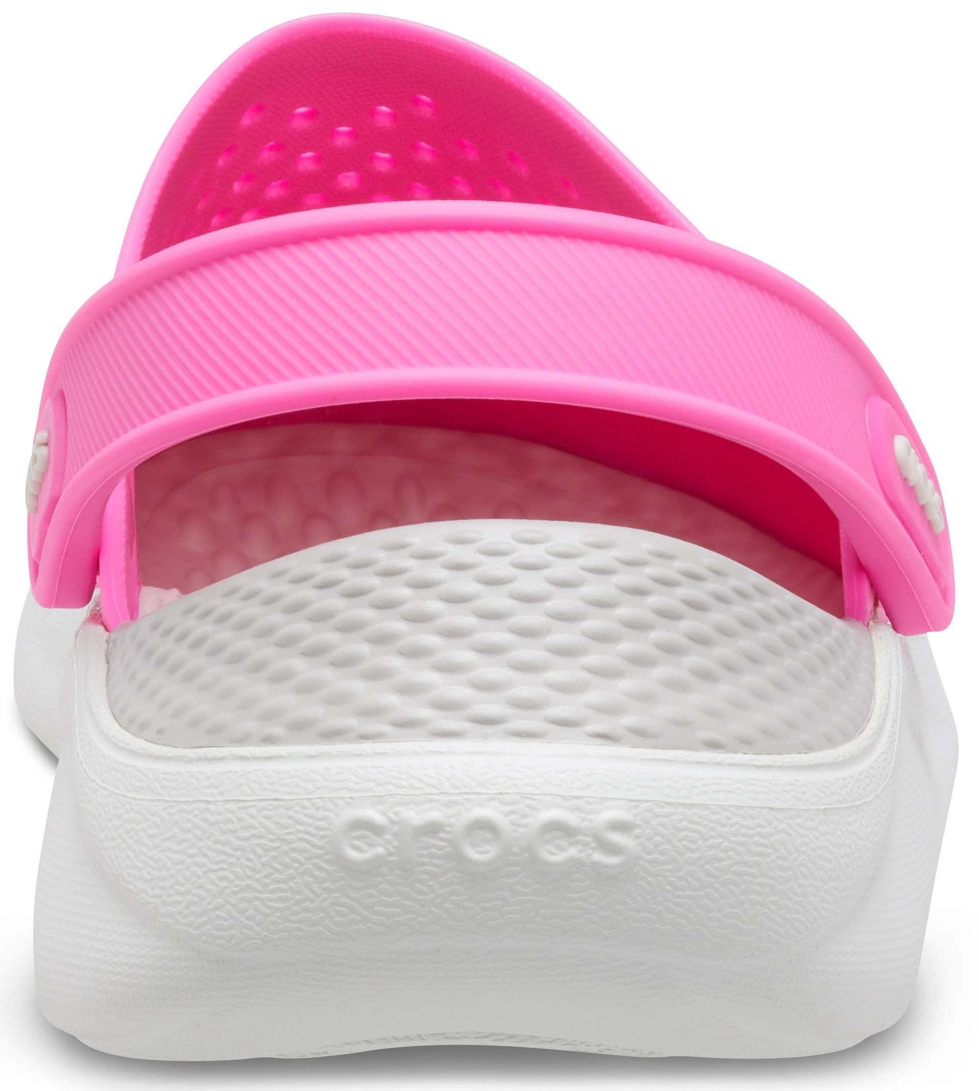 Crocs LiteRide Clog Electric Pink/ White - mTravel Store