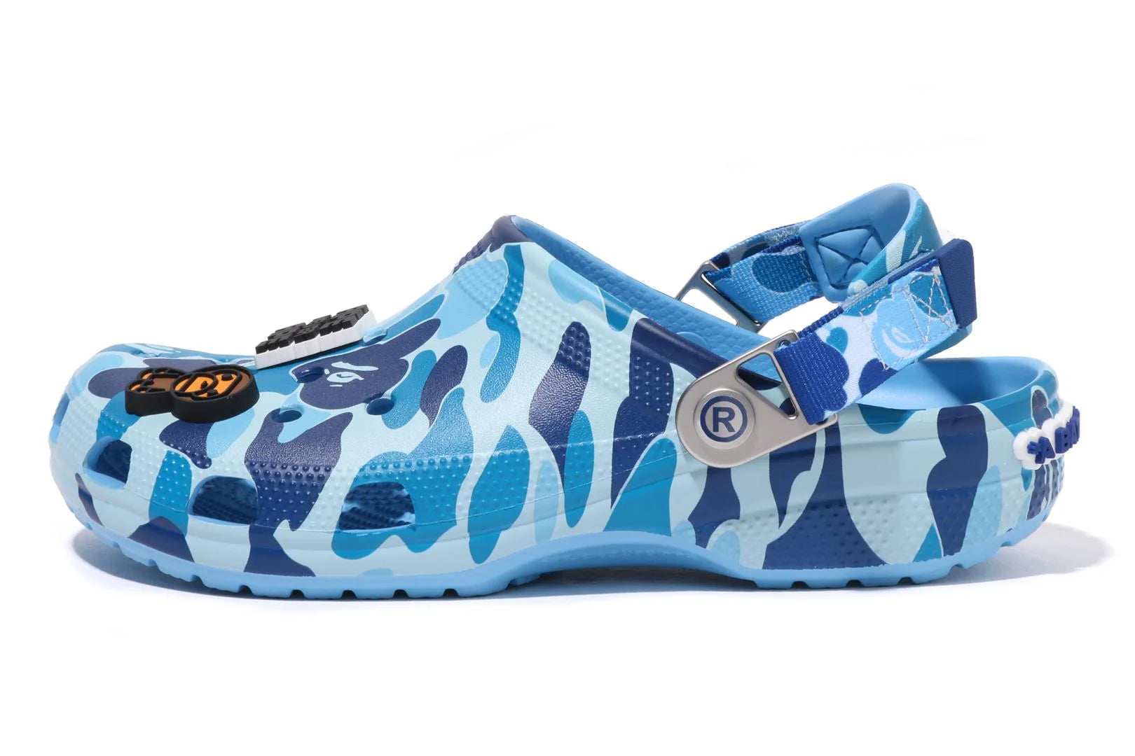 A BATHING APE × Crocs Clog Blue A BATHING APE x Crocs Classic Clog - Blue – mStore.Kh