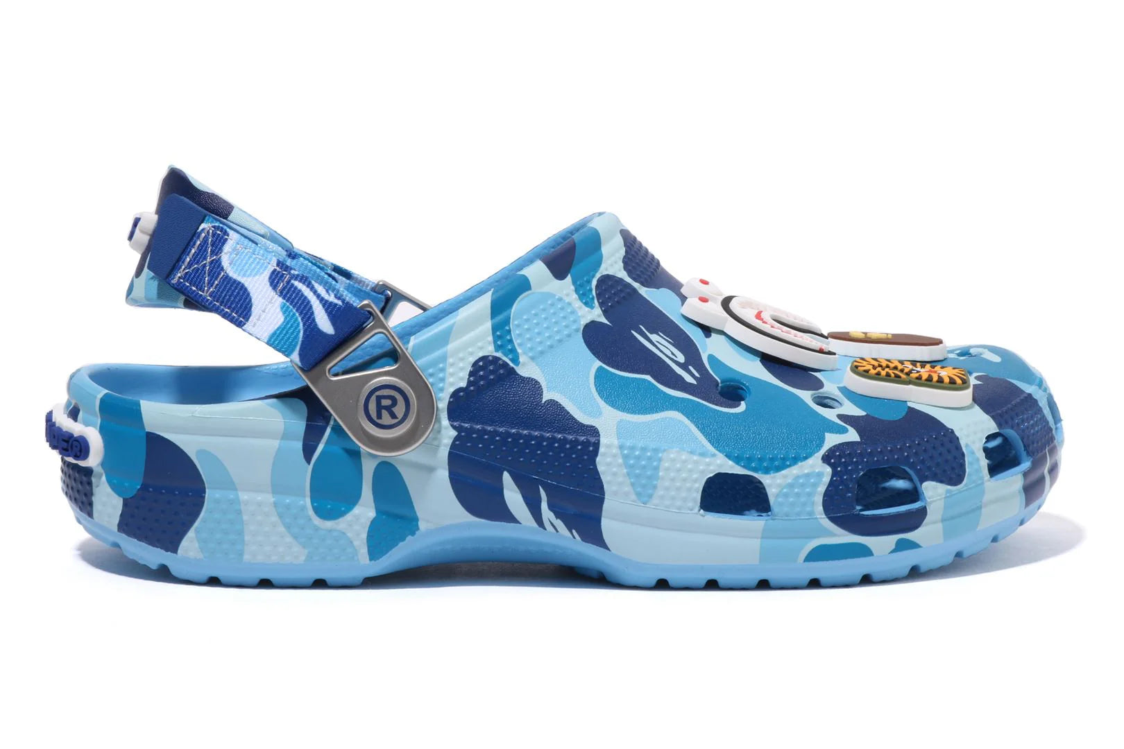 A BATHING APE x Crocs Classic Clog - Blue
