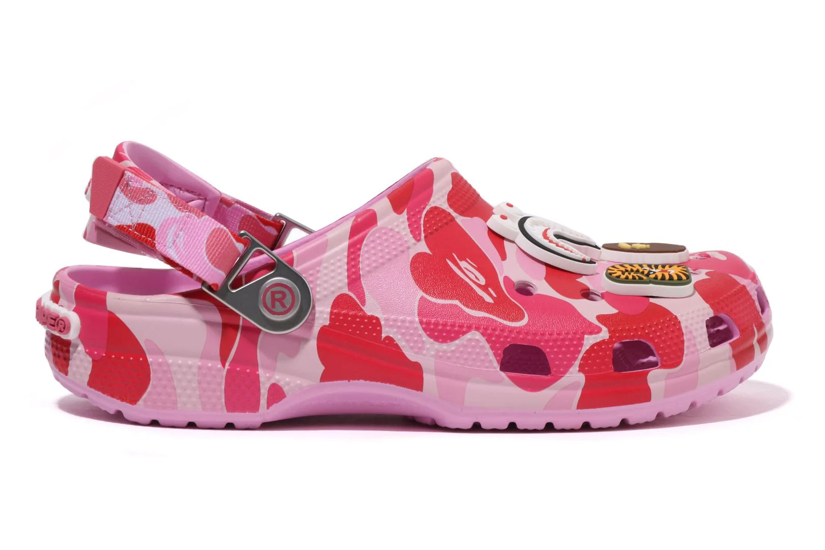 A BATHING APE x Crocs Classic Clog - Pink