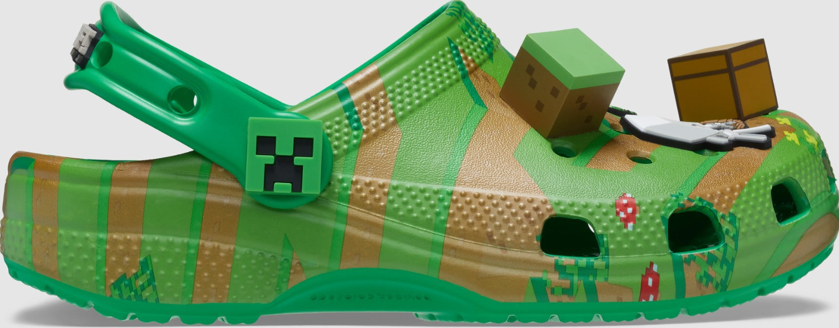Authentic Limited Edition Kids' Minecraft Elevated Clog - Multi