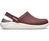Burgundy/ White