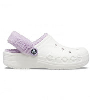 Crocs Baya Lined Fuzzy-Strap Clog