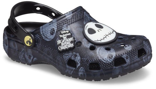 Rare Limited Edition Crocs Classic Clog Nightmare Before Christmas! Glow in The Dark