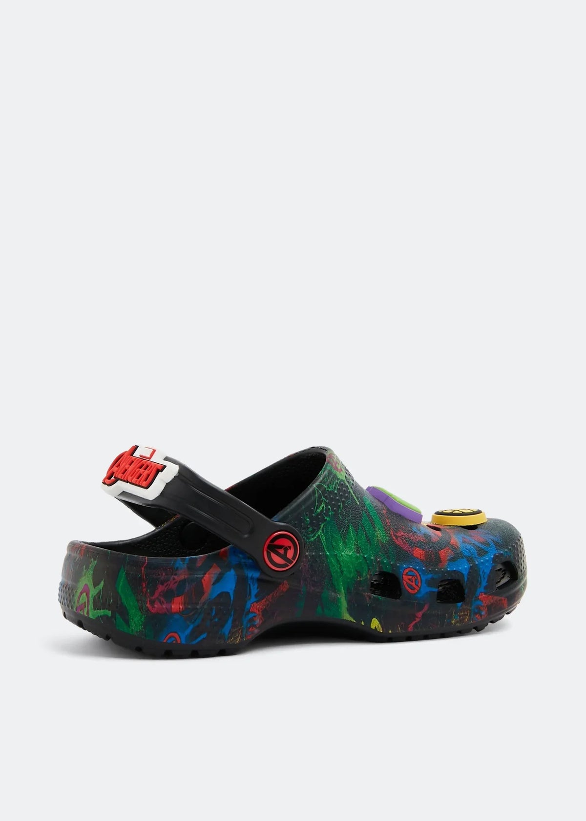 Kids Crocs Classic Marvel Avengers Clog - Black