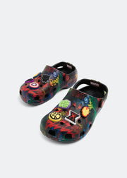 Kids Crocs Classic Marvel Avengers Clog - Black