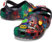 Kids Crocs Classic Marvel Avengers Clog - Black