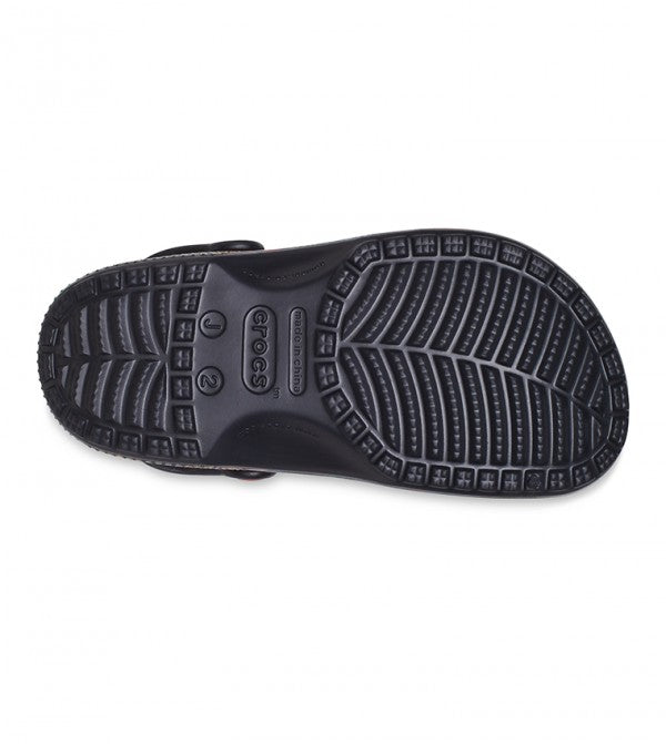 Kids' Classic Marvel Avengers Clog - Black