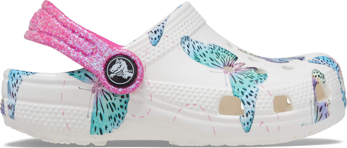 Kids Crocs Classic Butterfly Clog