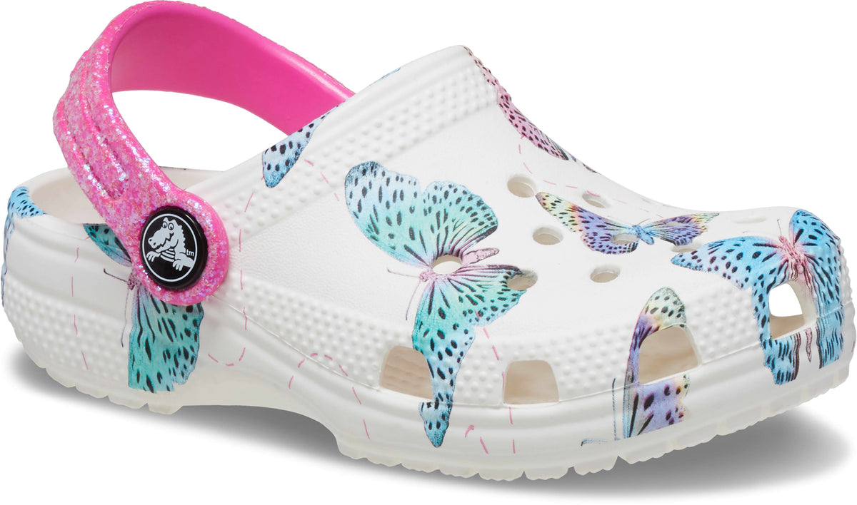 Kids Crocs Classic Butterfly Clog