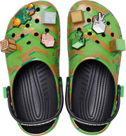 Kids Crocs Minecraft Elevated Clog - Grass Block