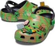 Kids Crocs Minecraft Elevated Clog - Grass Block