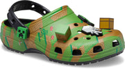 Kids Crocs Minecraft Elevated Clog - Grass Block
