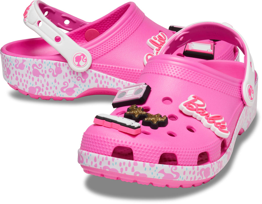 Kids Crocs Classic Clog Barbie - Electric Pink