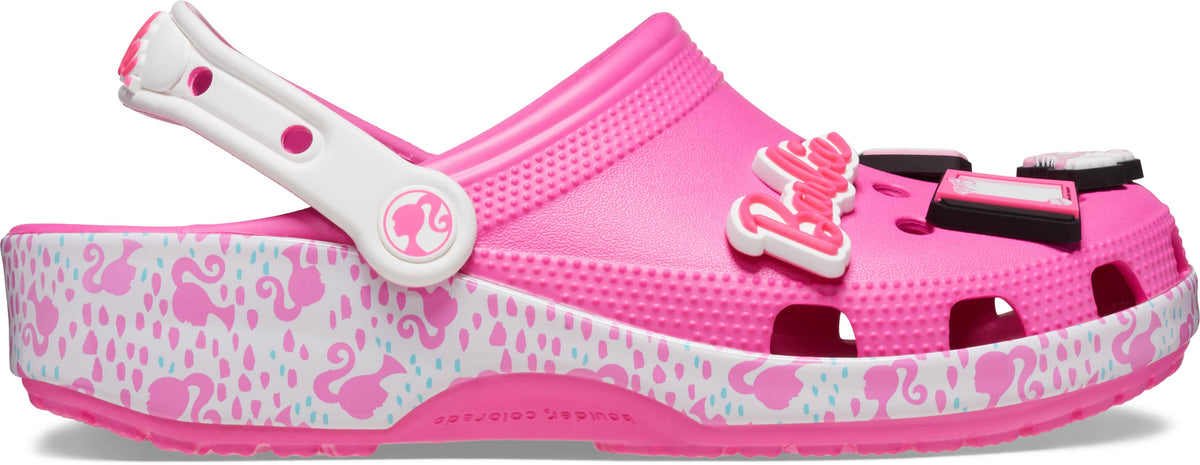 Kids Crocs Classic Clog Barbie - Electric Pink