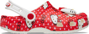 Crocs Hello Kitty Classic Clog - Red Polka Dots
